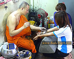 Sak Yant monk