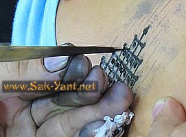 Sak Yant tattoos