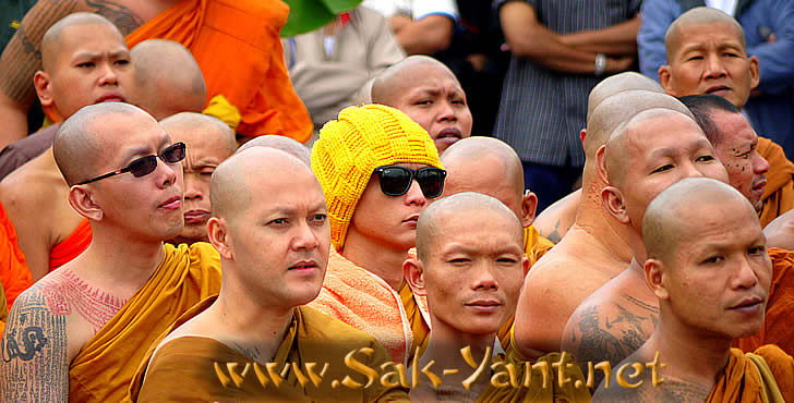 Sak Yant monks