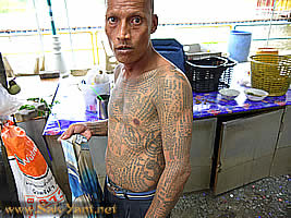 Sak Yant tattoos